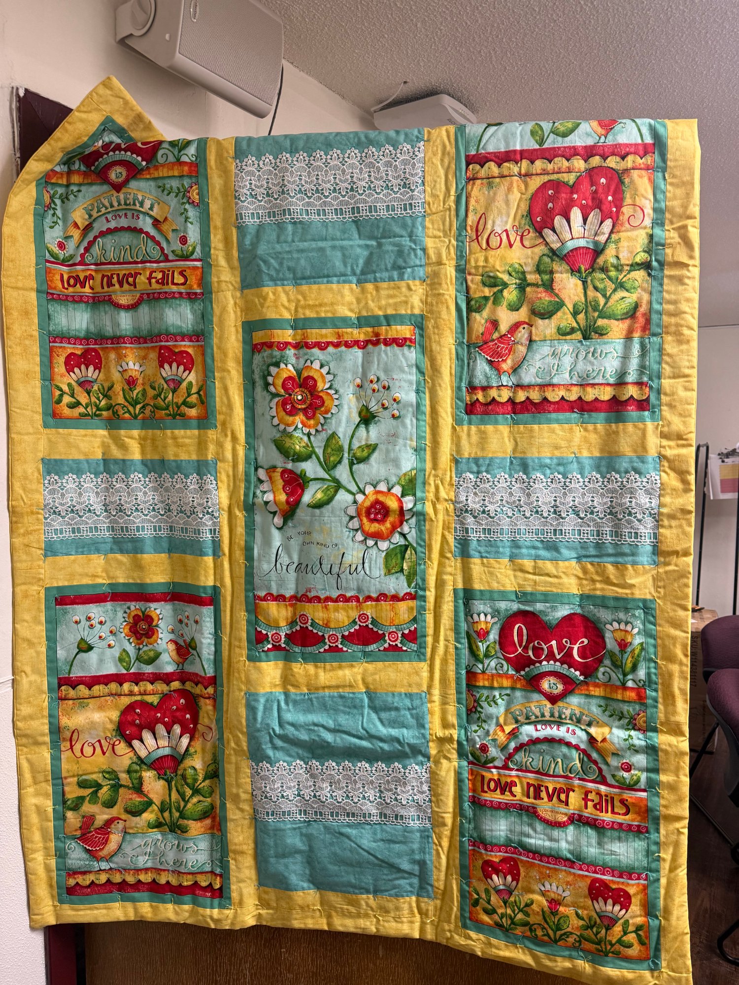 Handmade Quilt Sunshine Committee