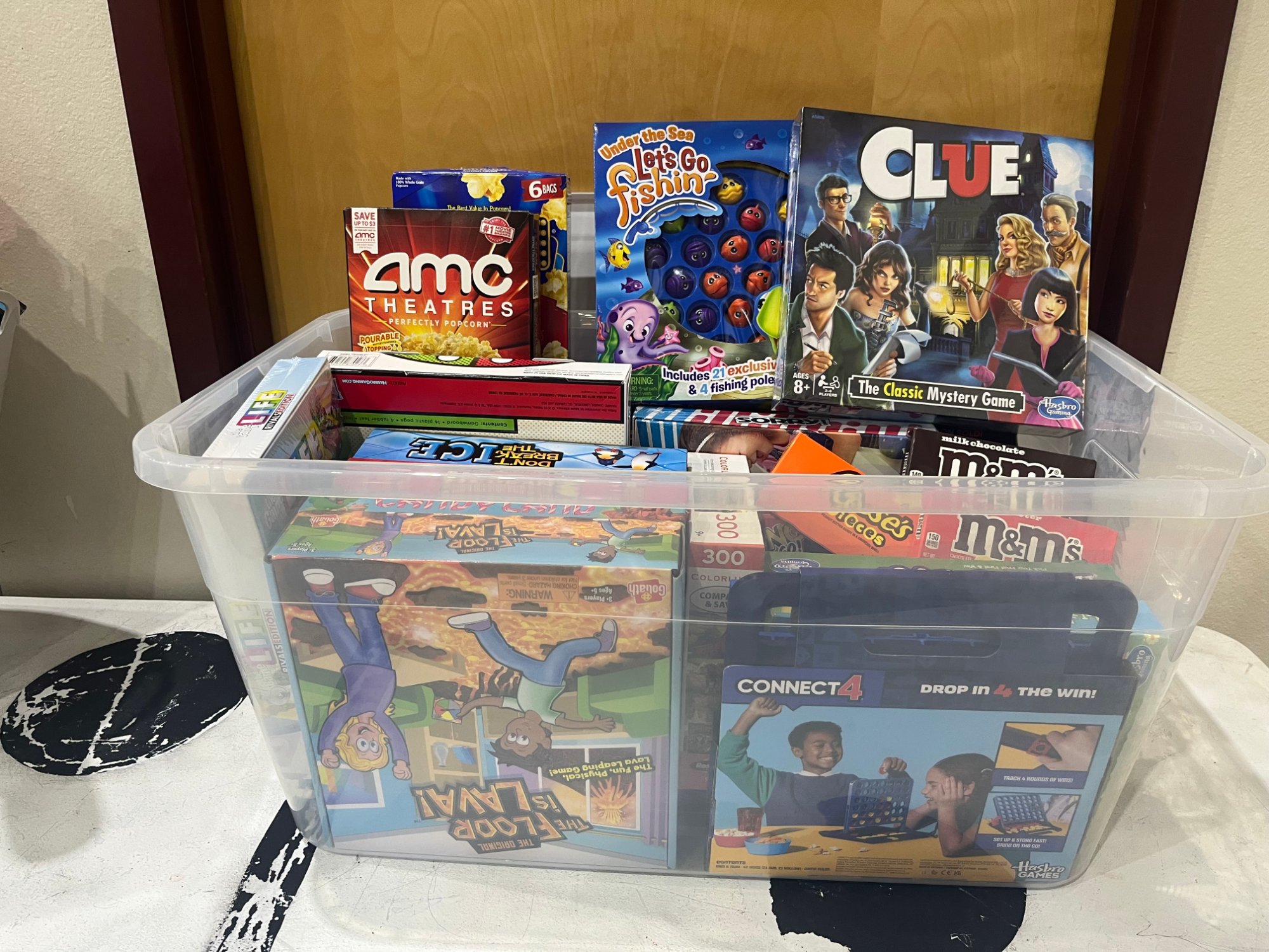 Family Game Night Basket Pre-Kindergarten