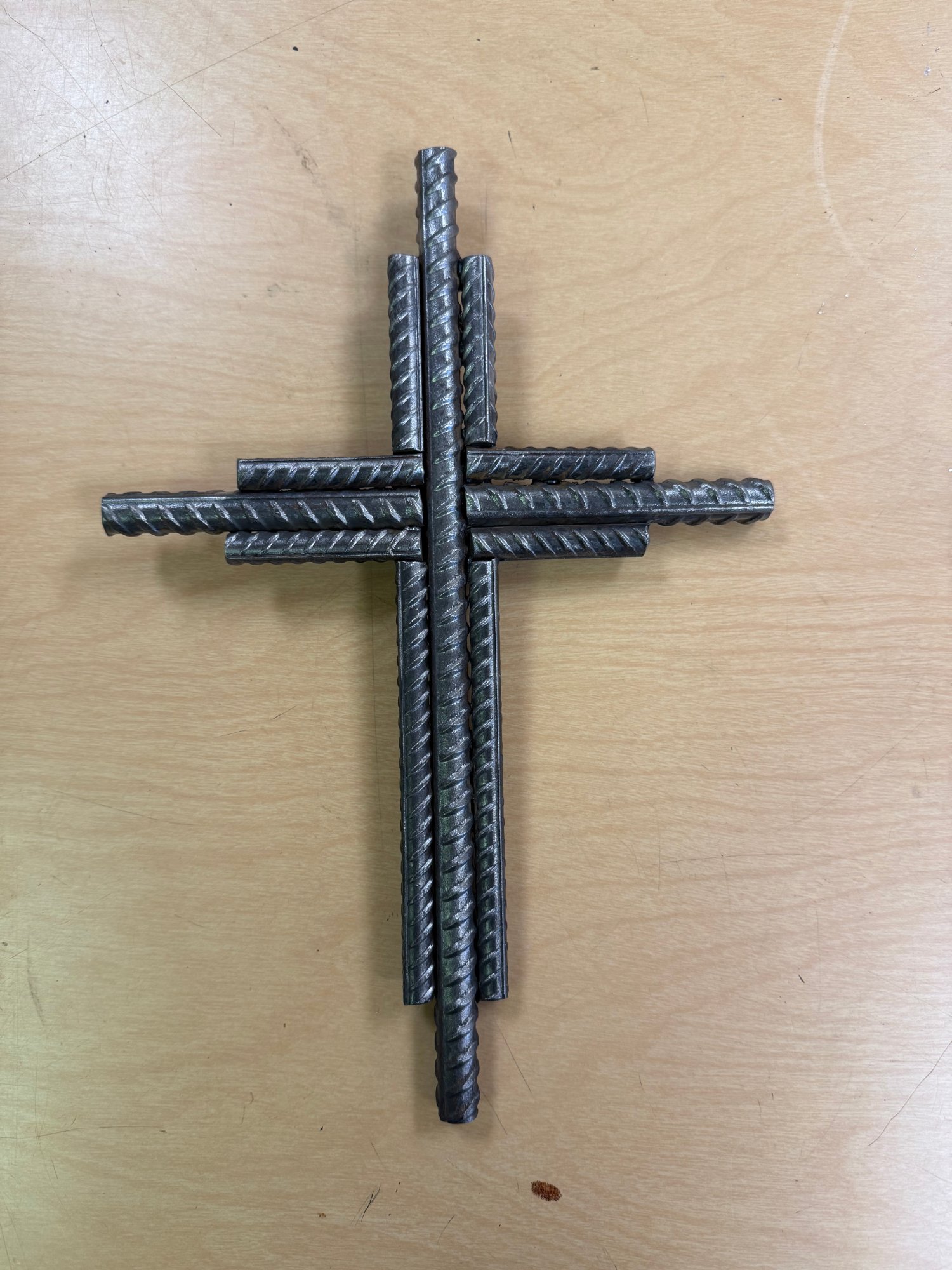 Cross made by Jaeden Jackson