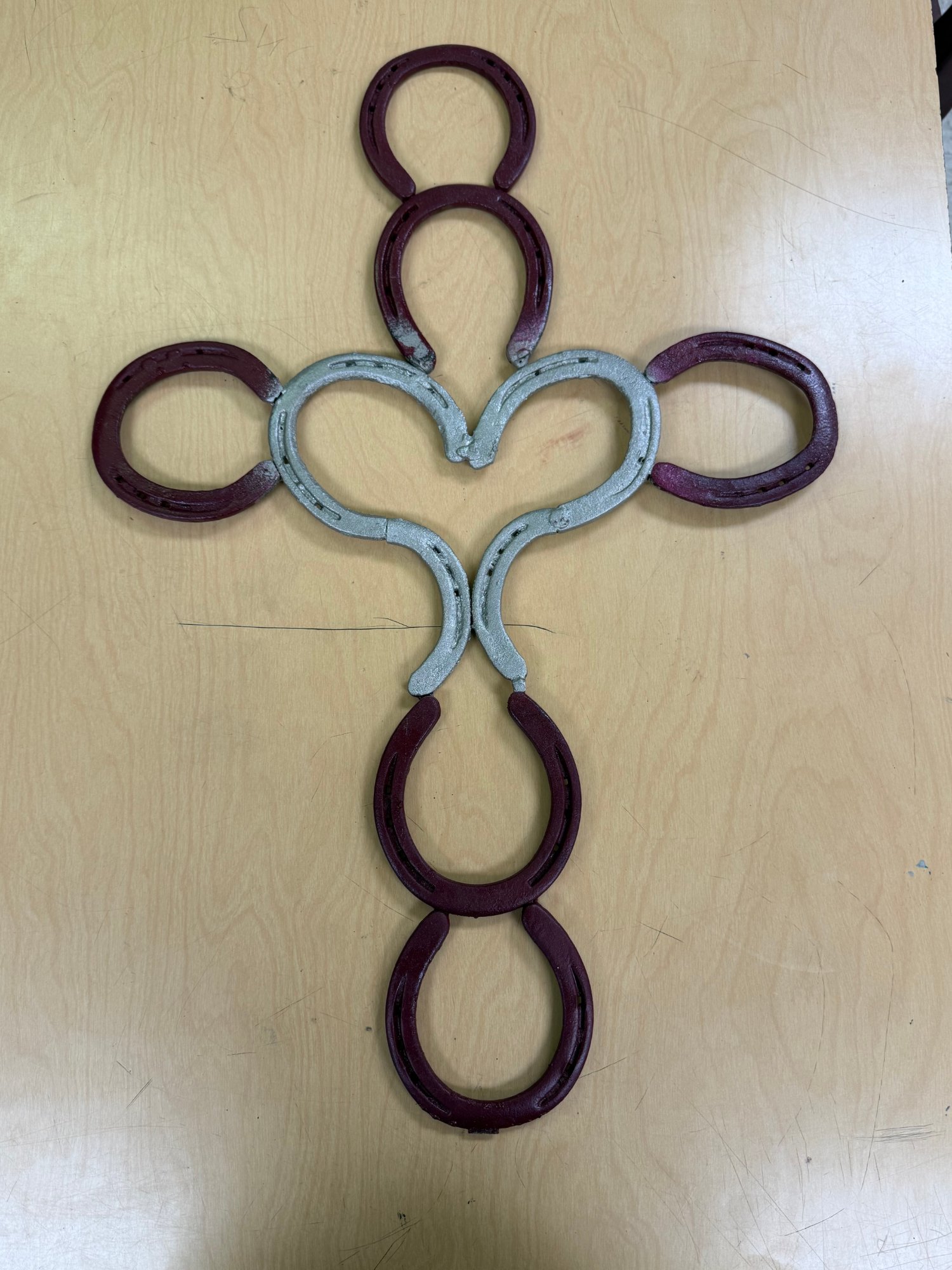Cross made by Ezra Ruiz