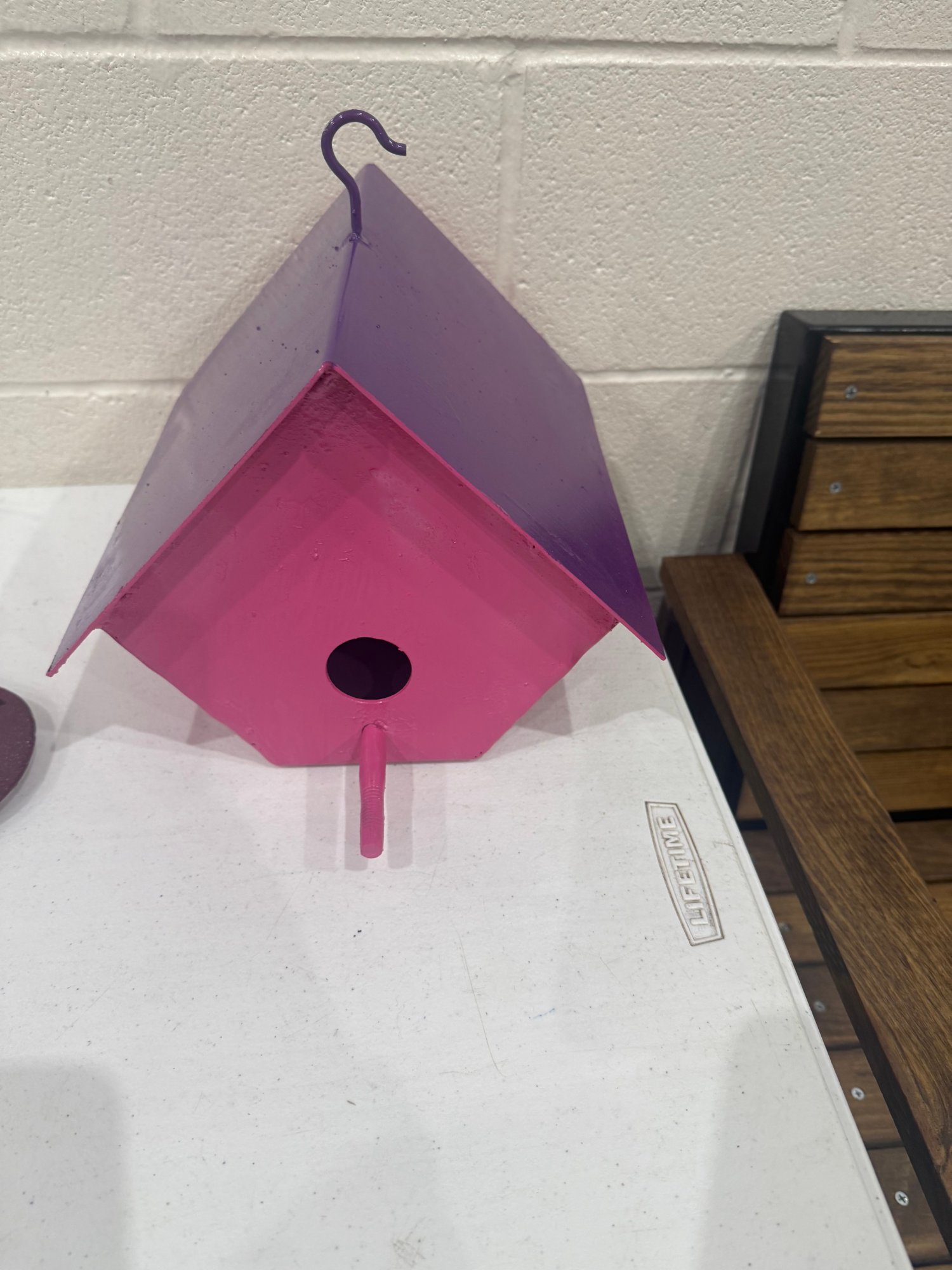 Birdhouse made by Jolynn Garcia